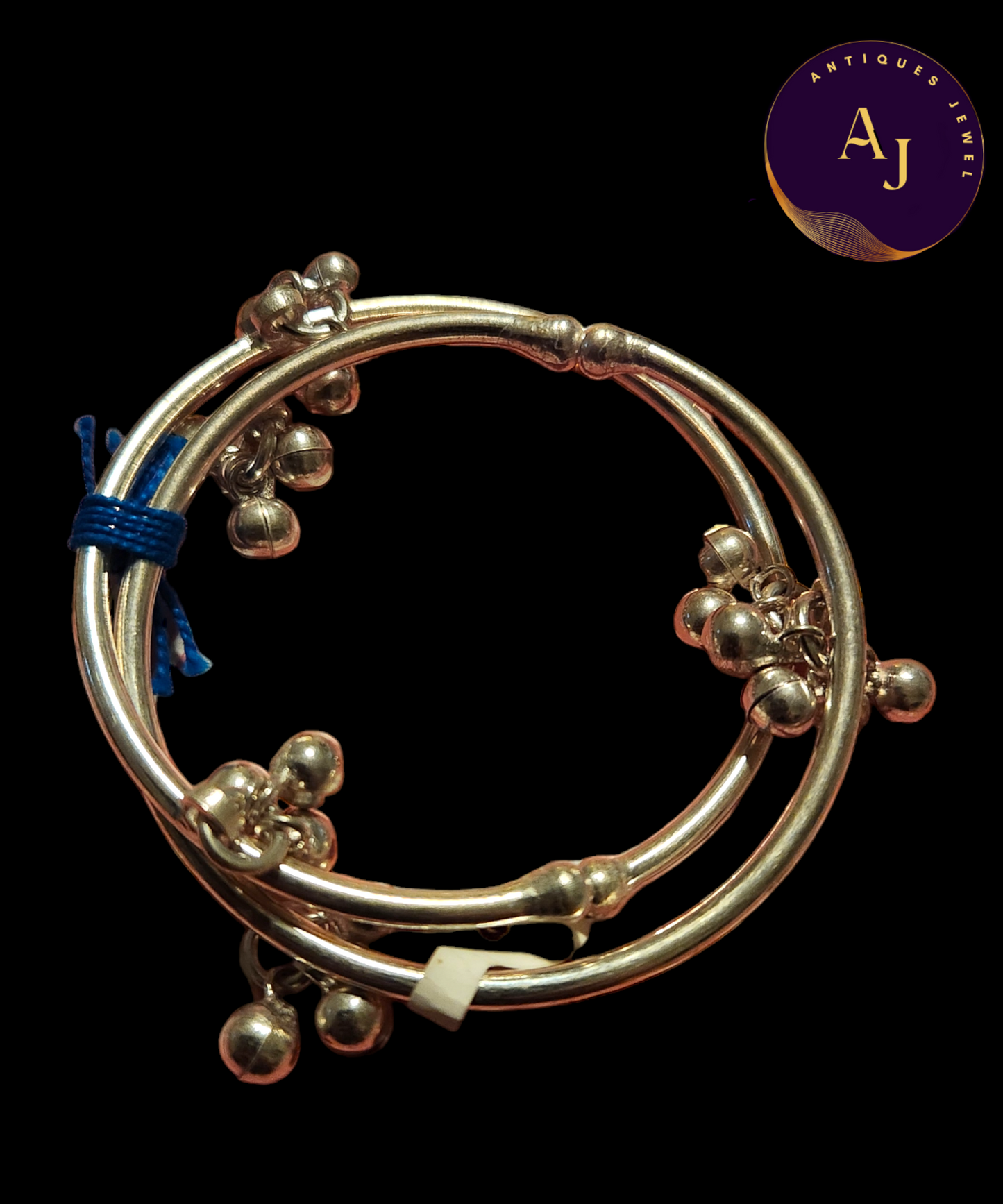 Silver baby kada bangle